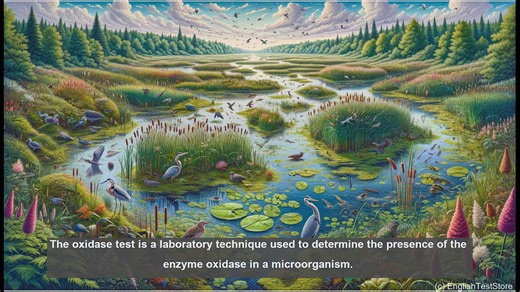 Oxidase test in biology