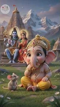 The Legendary Story of Ganesha & Kartikeya |#bhakti #sanatandharma #bhajan #ganesh #song #shivbhajan