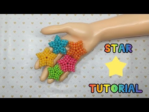3D Beaded Star Tutorial by Craft Novelty Sons 
