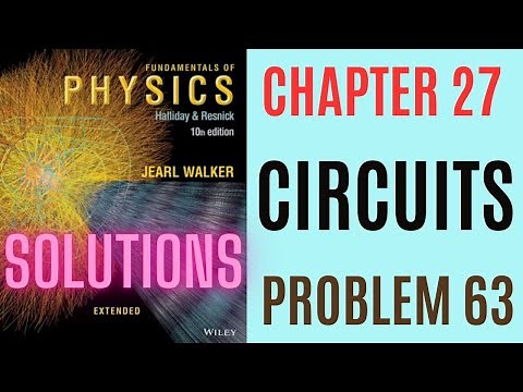 Halliday resnick chapter 27 problem 63 solution | Fundamentals of physics 10e solutions