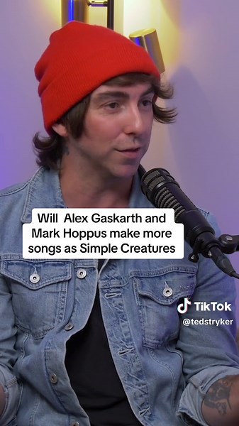 Will we get new music from Simple Creatures? #alexgaskarth #markhoppus #simplecreatures #tunaontoastpodcast #fyp #poppunk #synthpop