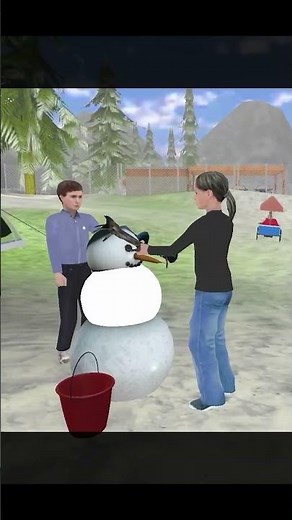 Enjoying Winter Holidays at the Beach! Family Beach Game