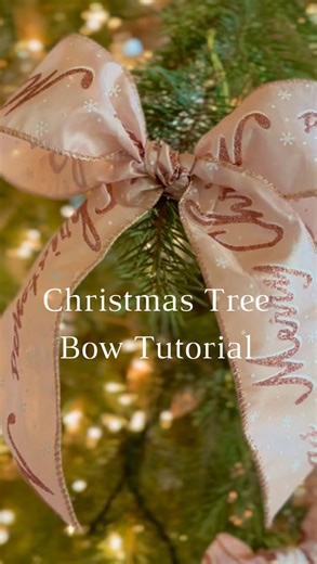 You asked, we listened! Here is the Christmas tree bow 🎀 tutorial you’ve been BEGGING for!🙌🤩 Costs $30 for 50 bows!😍 #merrychristmas #christmasbow #bowtutorial #christmasfashion #modestfashion #modestboutique #boutiquefashion #christmasvibes #fashionig | DM Fashion