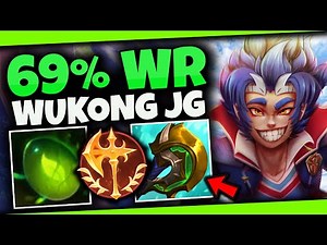 How To Play WUKONG Junlge Season 13 + 69% WR Build/Runes | Wukong Jungle Guide | League of Legends