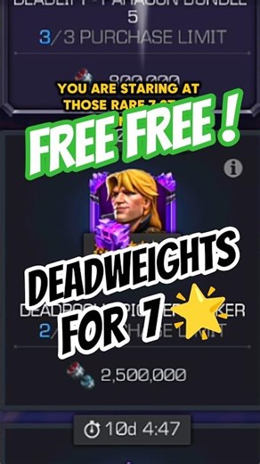DON’T MISS! 😱 Claim Free 7-Star Champs & Market Points NOW (MCOC)