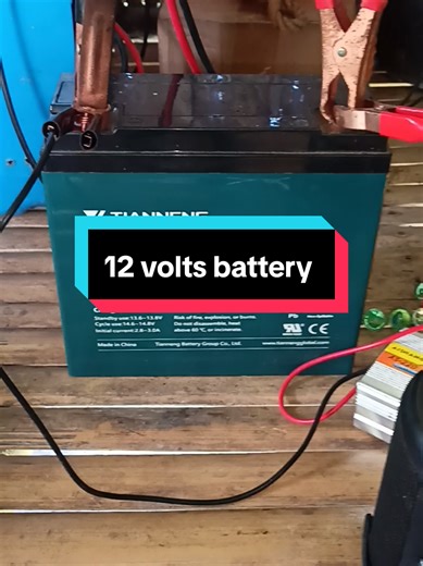 12 volts battery #12volt #battery #solarsetup #trending #viral @Flash Sale