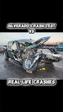 Chevy Silverado crash tests vs. real-world accidents