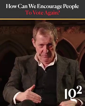 In this clip from our recent session ‘Starmer, Sunak and Saving Britain From Itself’, journalist Alastair Campbell sits down with Intelligence Squared to discuss the current state of modern politics, and what we can do to encourage people to begin voting once again. See the full session here: https://youtu.be/e2uIMKeSiGg #alastaircampbell #keirstarmer #rishisunak #intelligencesquared #intelligencesquaredplus #iq2 | Intelligence Squared