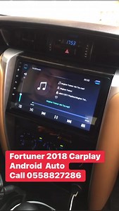 Fortuner 2018 Carplay Android Auto Call 0558827286 | Kabayan Car Buy and Seller sa Riyadh