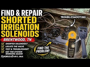 How to Find and Repair Shorted Irrigation Solenoids