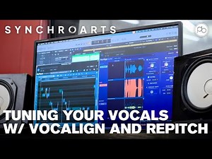 Align & Tune Vocals with VocAlign and RePitch from ‪@synchro_arts‬ w/ Alex Wood