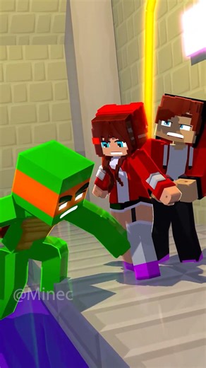 JJ is PREGNANT!?🫨 Mikey's PRANK💀 - Maizen Minecraft x Hytale #minecraft #jj