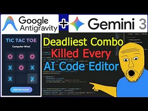 🤯Is This The Future of Dev? Google Antigravity AI Code Editor with Gemini 3 Pro | Real Time Project✨