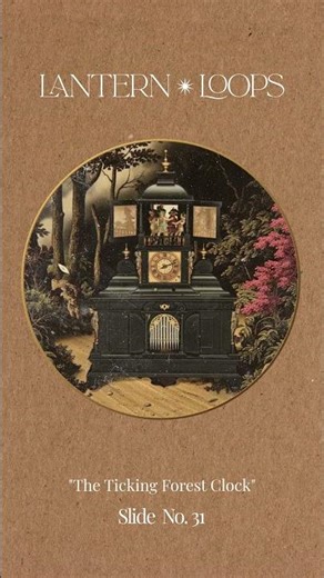 Antique Clock Ticking in the Forest | 400‑Year‑Old Musical Clock · Lantern Loop No. 31