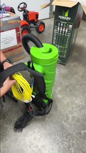 Unboxing the NEW Mosquito Brand Backpack Vacuum: Powerful Cleaning, Lightweight Design! #janitorial