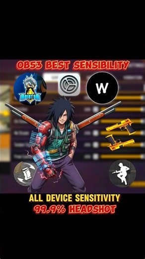 Free Fire Headshot Setting After Ob53 Update 2026⚡ Best Sensitivity settings ⚙️ best dpi free fire