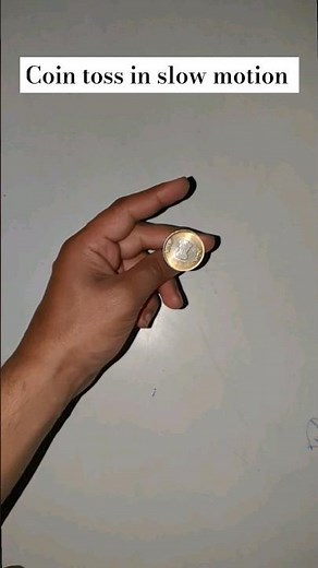 watch this amazing coin tossing asmr video in slow motion #asmr #experiment #coin #toss #slowmotion