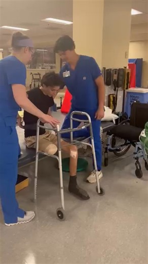 Brayden, 14, came to our Chattanooga, Tennessee rehabilitation hospital after a life-changing injury that required that his right leg to be amputated. When he arrived, he needed to regain his strength and learn how to adapt to his new circumstances. Despite his condition, Brayden brought determination and a smile to every one of his therapy sessions. By discharge, he could transfer from his bed to his wheelchair and learned how to safely navigate it on his own. Just days before leaving our hospi