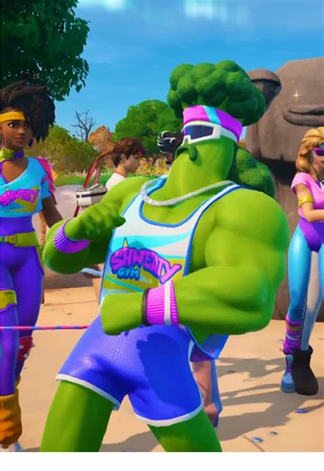 Made a vibe for “Aerobics” by @DJ Sliink w/ @Bri 💗 @use code 7evnsinz @NOTJay @Snickerdoodle404 @Jadyn_Royal @Tofu #fortnite #djsliink #aerobics #workout #fitness