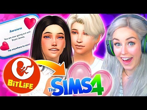 TEEN LOVE! 💕 - Bitlife Controls My Sims! #3 😅