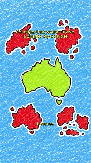 Which Country Would Actually Survive a Zombie Outbreak? #WhatIf #ZombieApocalypse