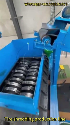 Tire Shredding Production Line | Industrial Waste Tire Recycling Machine Working Process
