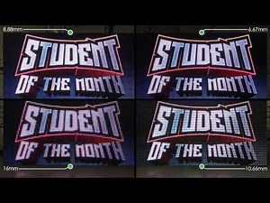 LED Sign Pixel Pitch Comparison for Schools