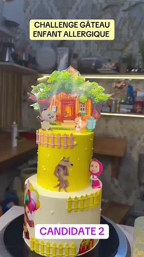 Challenge Gâteau Enfant Allergique - Candidate 2