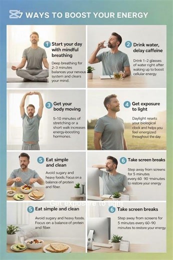 7 Ways to Boost Your Energy