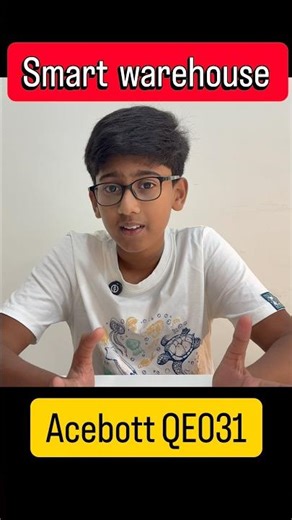 Smart warehouse using Acebott robotics kit, sorting products though RFID and colour sensor #robotics