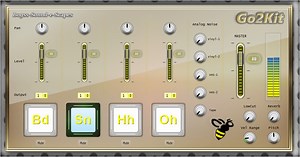 Go2Kit by Boyss-Sound-e-Scapes - Sample Based ROMpler Plugin VST VST3 Audio Unit