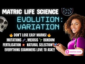 Life Science | Matric Exam Revision | Evolution - Variation (Grade 12 CAPS)