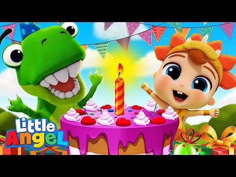Happy Birthday Song | Little Angel Kids Songs & Nursery Rhymes
