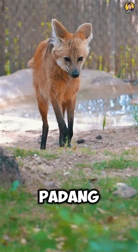 Serigala Berkaki Jerapah?! Ini Maned Wolf 😱