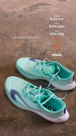 Kong Bowl Chicken on Instagram: "ChatGPT said if I want to reached 2hr30min for a half marathon in current conditions, I have to run at least 3 times per week with at least 5km each 🥲 But this time abit tired cause accidentally hit my zone 5 and i cant continue anymore 😭 ft my current fav song (cause I just finished Stranger things)"