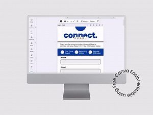 Church Connection Cards Canva Template: Modern Stackable Design (digital Download) - Etsy