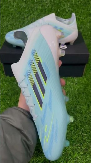 Adidas F50 Elite FG Firm Ground Soccer Cleats - Aqua/Electric Blue/Shimmering Lime