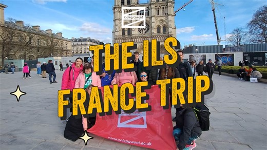 Recently, 10 Independent Living Skills (ILS) students headed to Paris and Chantilly 🇫🇷 ✈️ Working closely with the LEARN Institute and funded by Taith, the unique educational trip allowed students to experience everything from flying, using public transport, navigating a foreign city – even stopping by Disneyland Paris 🌟 This unique experience also marks a milestone for Welsh education, with Coleg Gwent being the first college in Wales to arrange an overseas trip specifically for learners wit
