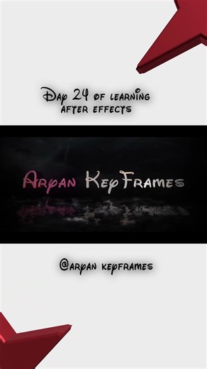Day 24: Logo reveal in After Effects #aftereffects #editing #adobesoftware #learnwithme