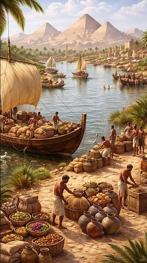 How Did the Nile Help Egypt Trade?
