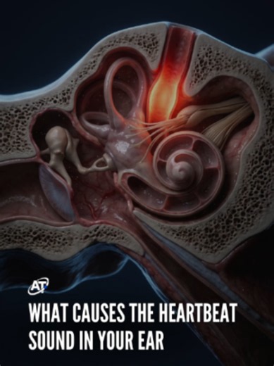 What Causes the Heartbeat Sound in Your Ear That heartbeat sound may be your own blood moving near the ear. When nearby flow becomes stronger or more turbulent, the ear can detect it as whooshing, thumping, or beating in sync with your pulse. Persistent, sudden, or one-sided symptoms are worth getting checked. Music: “Horizons“ by Scott Buckley License: Creative Commons Attribution 4.0 (CC BY 4.0)