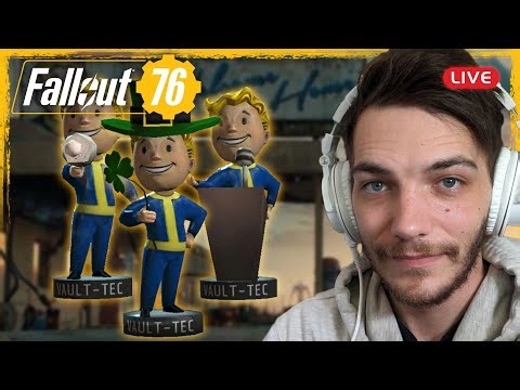 🔴Bobblehead Farming & Bounties! Fallout 76 | LIVE