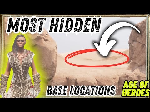 Best Hidden base locations - Conan Exiles Age of Heroes
