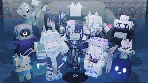 Hololive EN Advent Minecraft动画建模展示