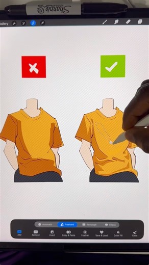 You’re Drawing Folds WRONG — Fix It in 10 Seconds