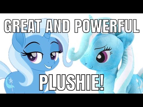 GREAT AND POWERFUL PLUSHIE! My LitPony Trixie Lulamoon Plushie | Perfect Harvest MLP Studios #mlp