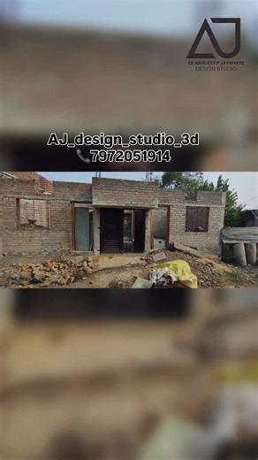 AJ_design_studio on Instagram: "Get your house design with us @aj_design_studio_3d 7972051914 #construction #elevation #civilengineering #interiordesign #3d"