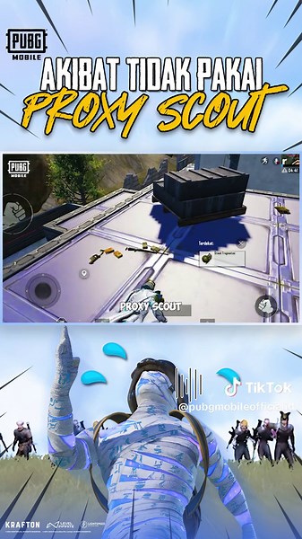 Tips Penting Mengenai Penggunaan Proxy Scout di PUBG Mobile Shadow Force