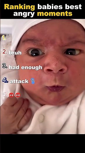 Top 5 Angry Baby Moments 😡😂 (Too Funny!)