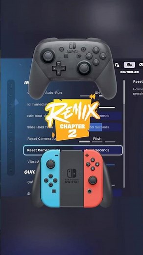 New BEST OG Chapter 2 Nintendo Switch Settings for Aim/Piece Control!